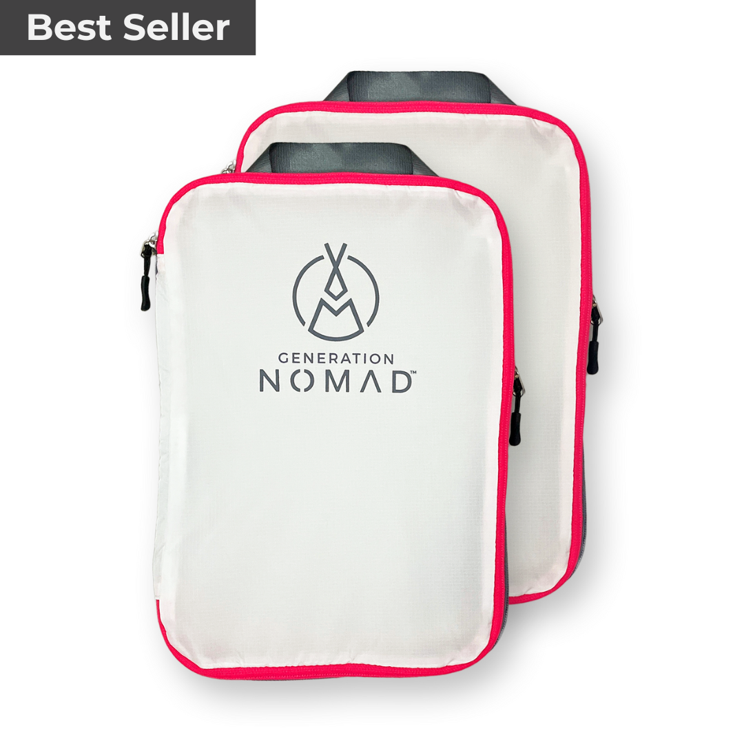 Compression Packing Cubes Set for Travel Generation Nomad