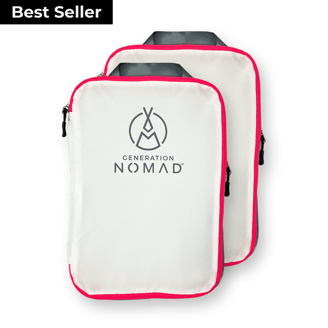 backpack travel cubes Compression Packing Cubes Set for Travel | Compression Cubes