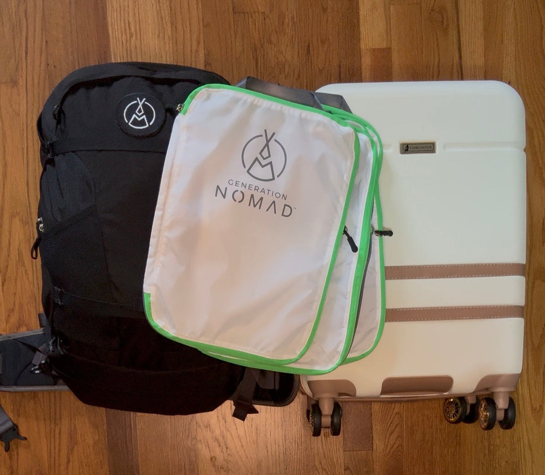 Compression Packing Cubes for Backpackers : Standard Size Compression Packing Cubes for Backpacking