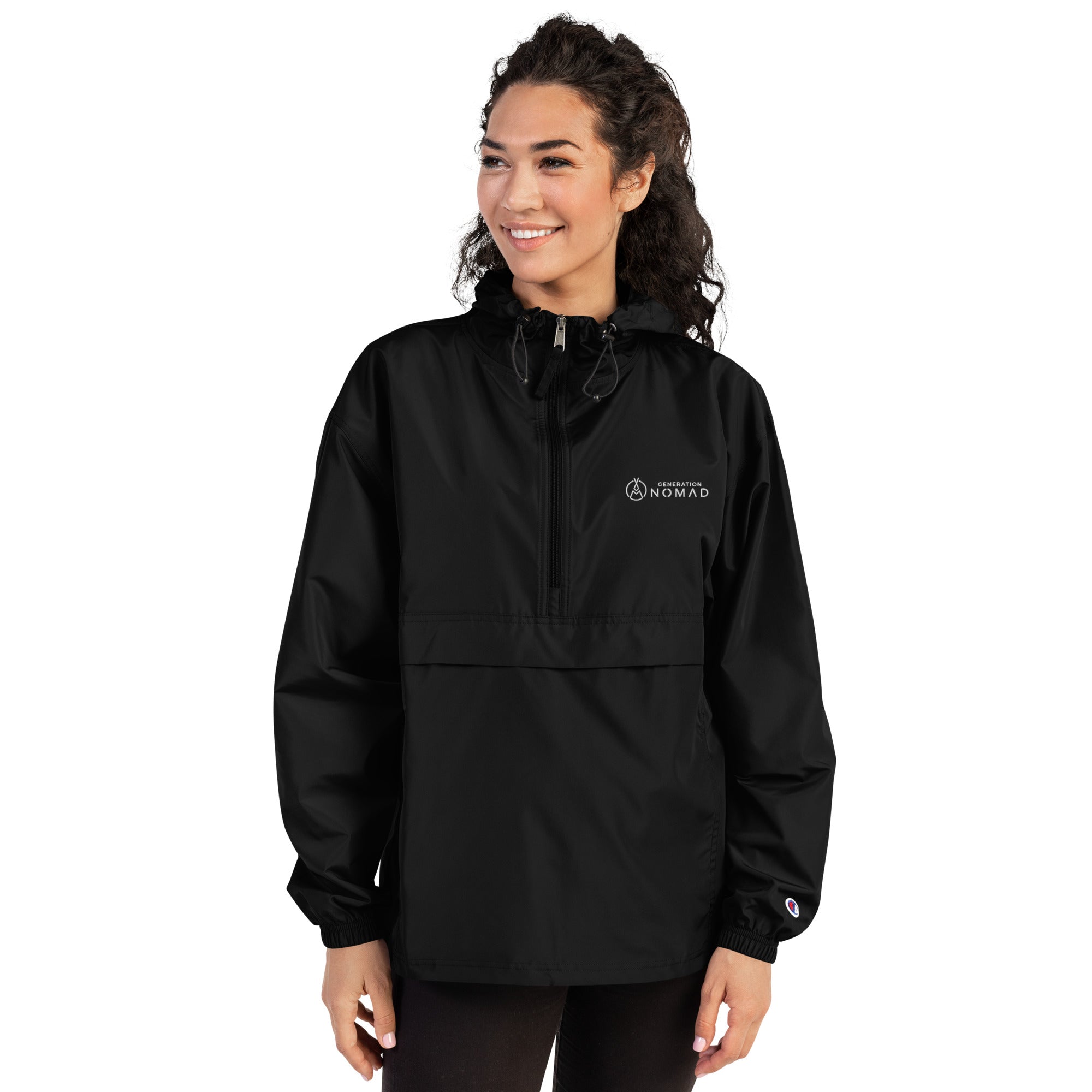 Fold-Up Raincoat | Champion® | Foldable Rain Jacket – Generation Nomad™